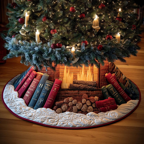 Fireplace Quilted Tree Skirt 2025 Best Gifts Ideas For People Who Love Cozy Decoration