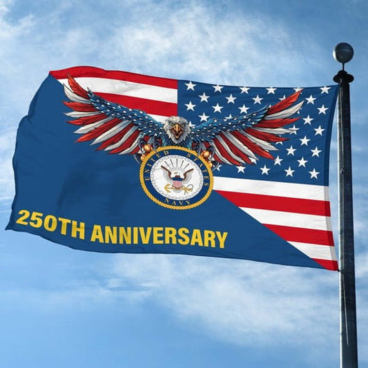 United States Veteran Flag Eagle America Flag Outdoor Decor Veterans Day Gifts - Pvr