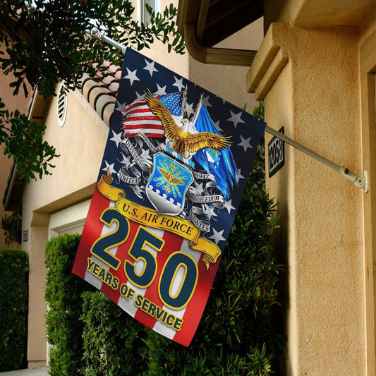 US Air Force 250 Years Of Service Flag 1775 2025 Home Decorative Patriotic Gifts - Pvr
