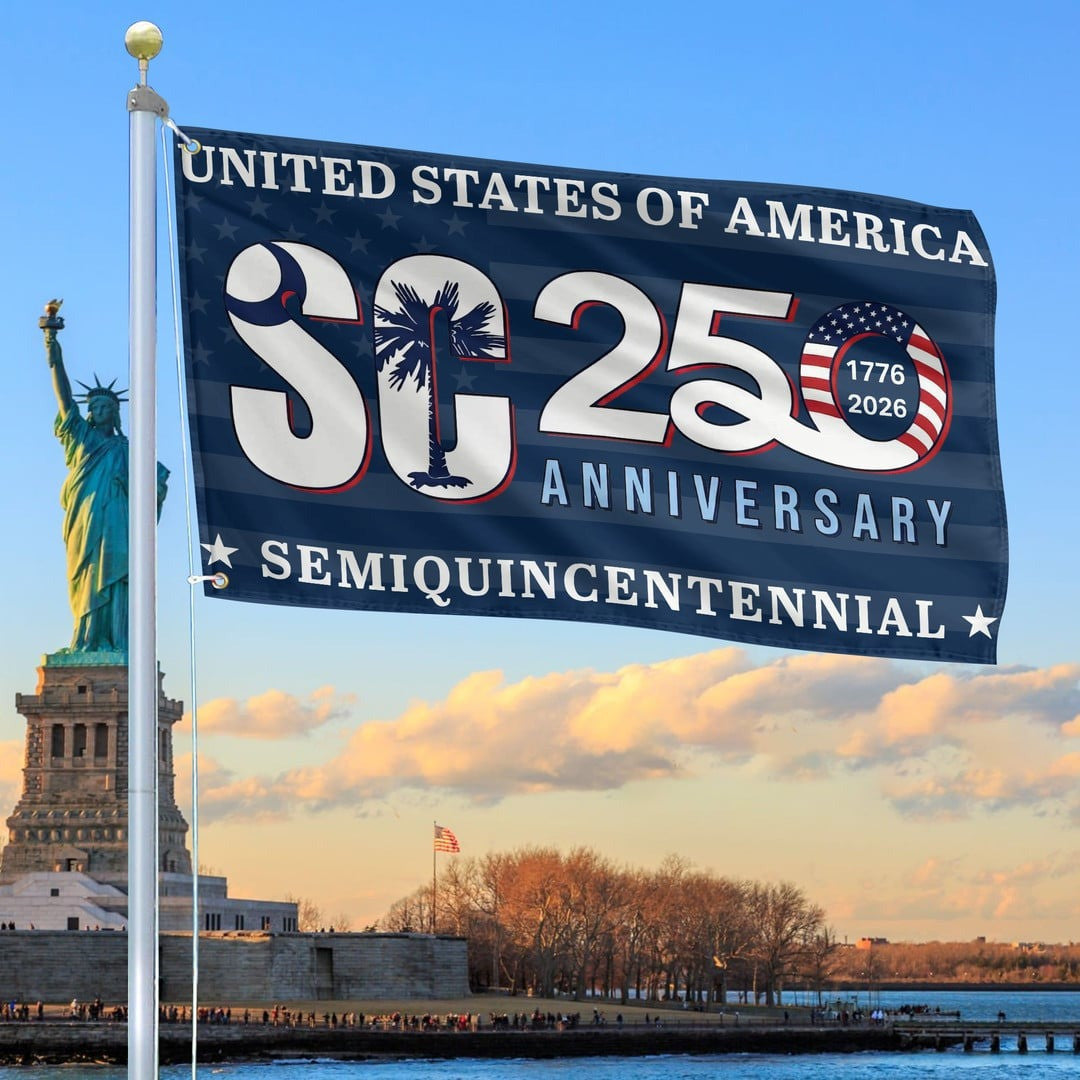 United States of America 250th Anniversary Flag America 250th Birthday Patriotic Decor - Printvoro