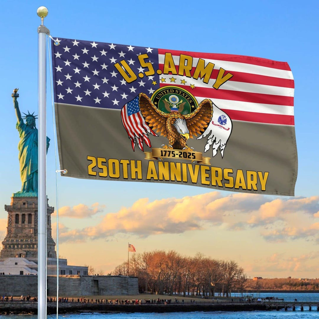 250th Anniversary Of The Army Flag Army Veteran Tribute Present on Father_s Day