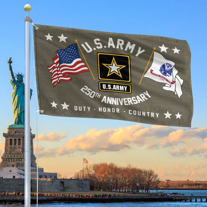 250th Anniversary Of The Army Grommet Flag Army Veteran Gift On Father_s Day