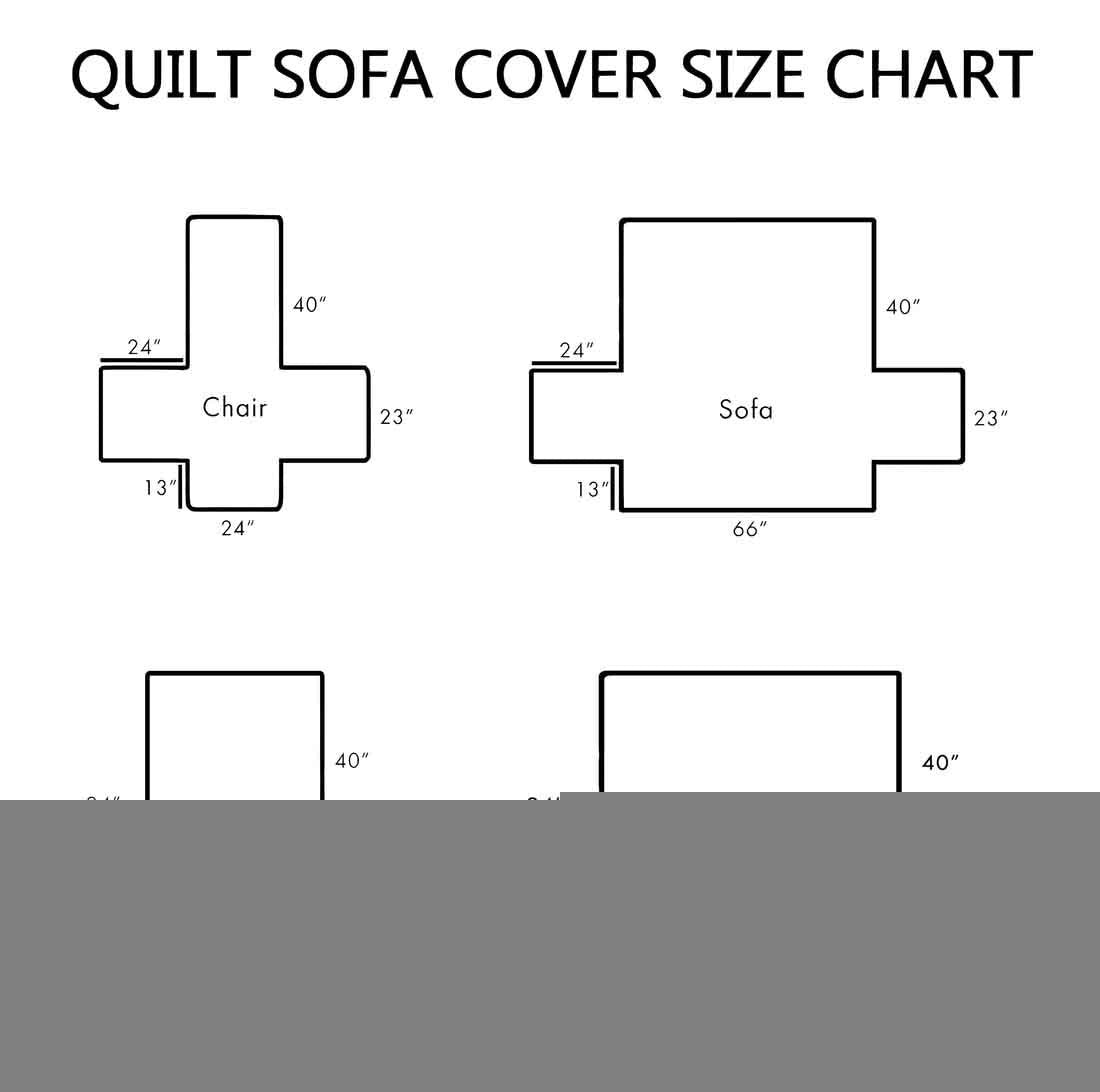Winter Cabin Quilted Sofa Cover Cozy Snow-Covered Log Cabin Gifts For House Warming Trendyhomewear - Pvr