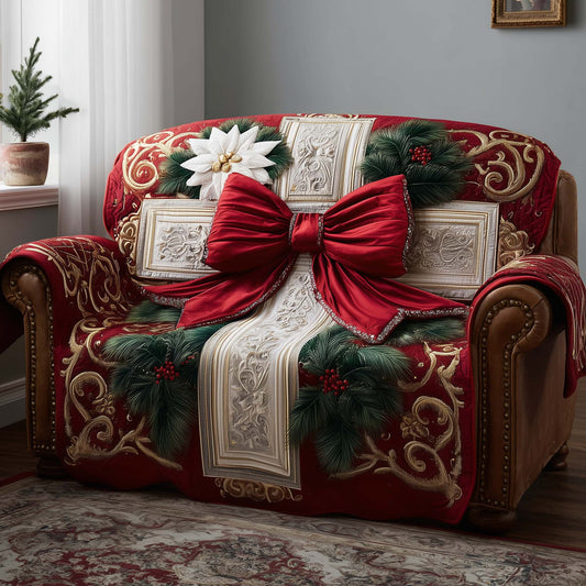 Crossbow Divine Light Quilted Sofa Cover Cool Christmas Sofa Decor Gifts For Him Trendyhomewear - Pvr