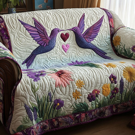 Floral Breeze Quilted Sofa Cover Awesome Valentine Day Gifts Ideas For Men - Pvr