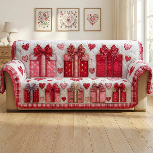 Loving Gifts Quilted Sofa Cover Cool Family Present Ideas For Valentine Day - Pvr