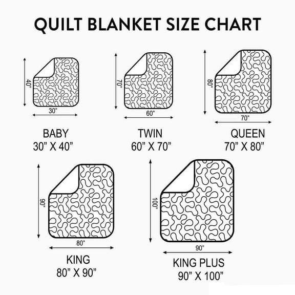 Patriotic Heart Quilted Blanket GFTOTP3873