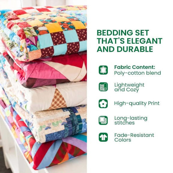 Sunshine Waves Quilt Bedding Set Summer Duvet Covers Great Mother's Day Gift For Mom - Printvoro