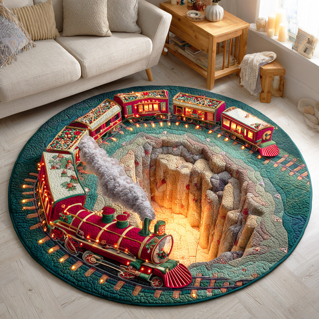 Festive Steamline Quilted Round Mat Festive Themed Christmas Home Decor Good Christmas Presents